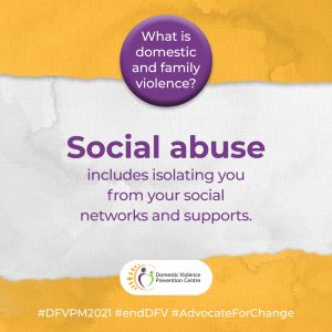 DVPM social tile: social abuse