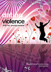 Silhouette of a person jumping holding a red heart, over a pink swirly background