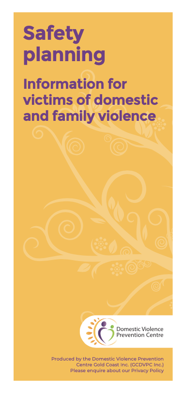 Safety planning brochure cover